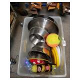 Dog Bowls, Play Toys, Large Thundershirt, Blanket