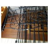 Queen Size Black Iron Bed Frame