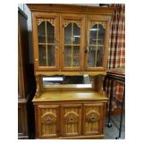 Light Wood China Cabinet