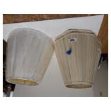 White & Off White Lampshades