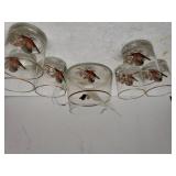 West  Virginia Glass Pheasant Cocktail Mixer &