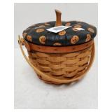 Longaberger Halloween Covered Basket