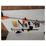 Quick Grip, Cabinet Locks, Pliers, Flashlight,