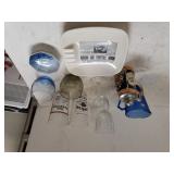 Glass Stemware, Jim Beam & Old Forester Glasses,