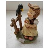 Goebel Hummel Girl With Bird, Sing With Me Figure
