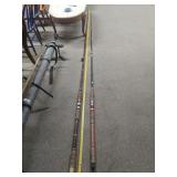 (2) Vintage Fishing Rods Without Reels