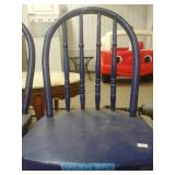 (2) Blue Childrens Chairs