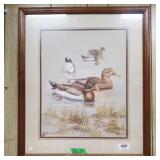 Painting Of Ducks By Anni Moller