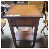 Square End/Bedside Table