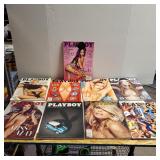 (9) Playboy Magazines From 2014-2015
