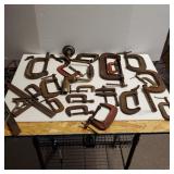 (20) Clamps And (2) Levels