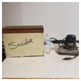 Craftsman Electric Sander With Handmade Storage