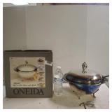 Oneida Silver Plated Server With Ladle