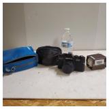 Vintage Weston Camera With (2) Cases And A GAF