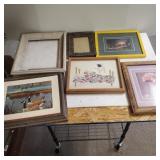 (6) Picture Frames