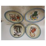 Schmidt Decorative Christmas Plates