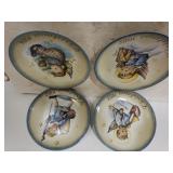 Schmid Christmas Decorative Plates