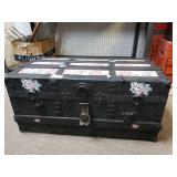 Decorative Flowered Chest