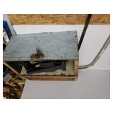 Craftsman Sander In Wooden Case & Wood Saw