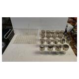 Shelf Hanging Spice Rack With Spice Containers