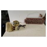 Sleigh Bells Ring Wall Hanging Sign And Wall