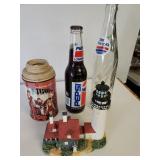 Pepsi Cola Bottles, Partridge Family Thermos,