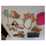 Costume Necklaces, Earrings, Longaberger Check