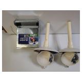 Rabbit Feeder, Cup/saucers On A Rod