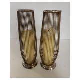 Silver Candle Holders