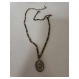 Sterling Silver St. Christopher Necklace