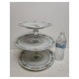 Homemade 3 Tier Serving Plates