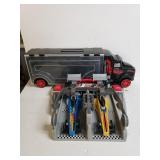 Truck Storage Box & Race Cars