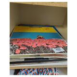 An Assortment Of Records With Artists Like The