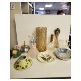 Glass Jar, Glass Pitcher, Decorative Plate,