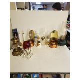 (7) Kerosene Lamps, (3) Fake Candles