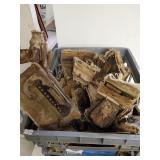 Broken Wood Pieces With Vintage Hardware