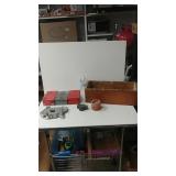 Wood Box, (3) Boxes Of Drill Bits, Electric