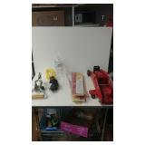 Vinyl Letters, Hangable Light, A Car Jack