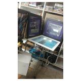 (2) Framed Pictures Of Baltimore Ravens Football