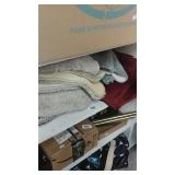 Assortment Of Rugs And Curtains