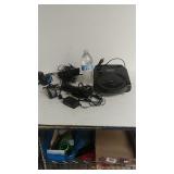 Cd Player, Microphone, And An Alarm Clock