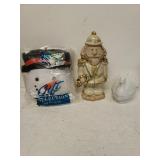 Christmas Items And Westmoreland Milk Glass