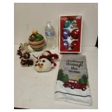 Christmas Ornaments,  Candle Warmer And More