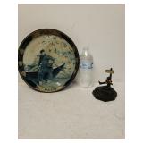 Goebel Beer Metal Serving Tray And Metal Ashtray