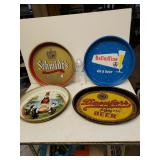 Vintage Metal Serving Trays