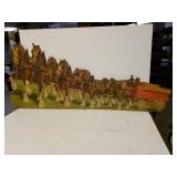 Vintage Budweiser Anheuser- Busch Cardboard