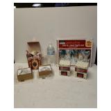 Christmas Lights,  And Five Ornaments