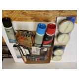 Assorted Lubricant, Nails & More