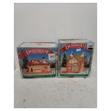Dickensville Collectibles Porcelain Lighted