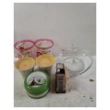 Glassware, Candles, & More